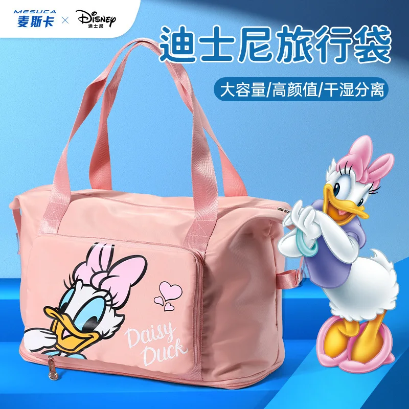 Torebki i torebki Disney Daisy Donald torby podróżne dla kobiet Kawaii o dużej pojemności torba na ramię Crossbody ładny portfel Anime