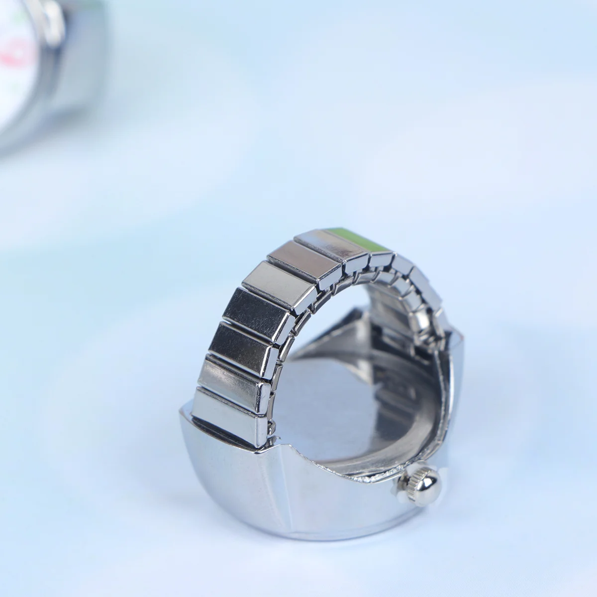 طقم ساعات دائرية مكون من قطعتين، تصميم فريد من نوعه، ساعات كوارتز لملابس الأصابع للسفر اليومي، هدية موظف الزفاف، استخدام متعدد المناسبات #2