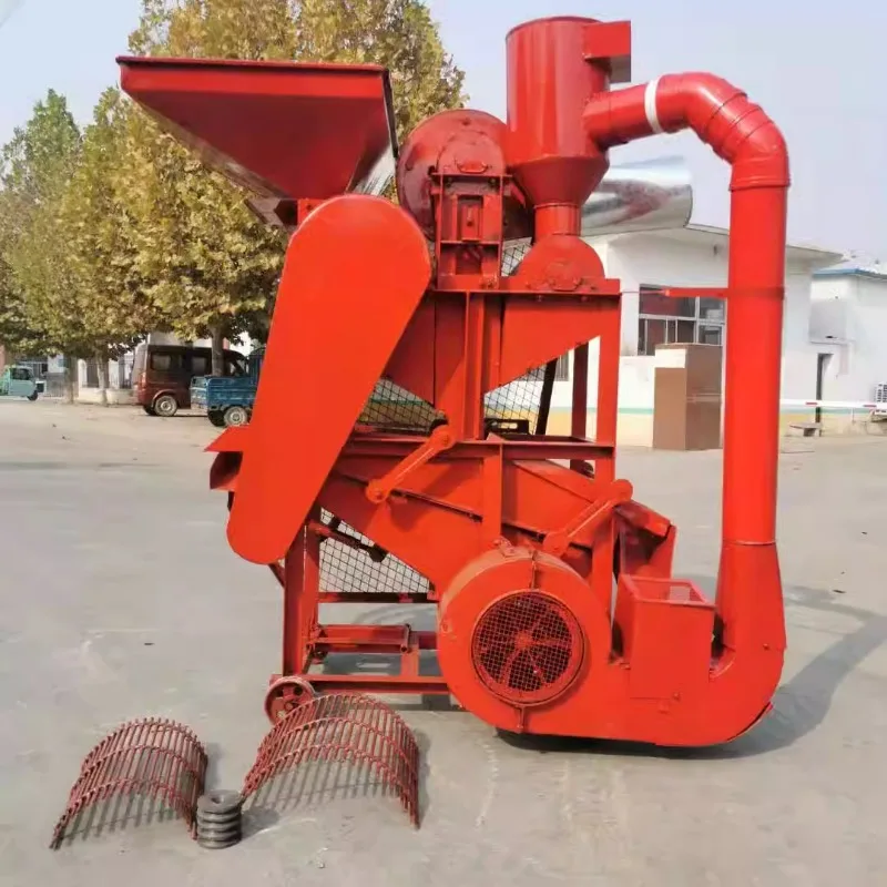 Peanut dust remover for oil mill