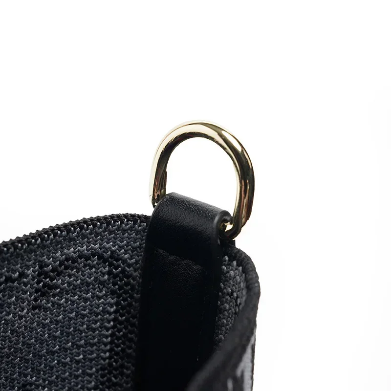 Fashion Simple Women's Commuter Travel Bag Classic Retro Large Capacity Pure Color Bucket Bag Trend Letter New Ladies Handbag