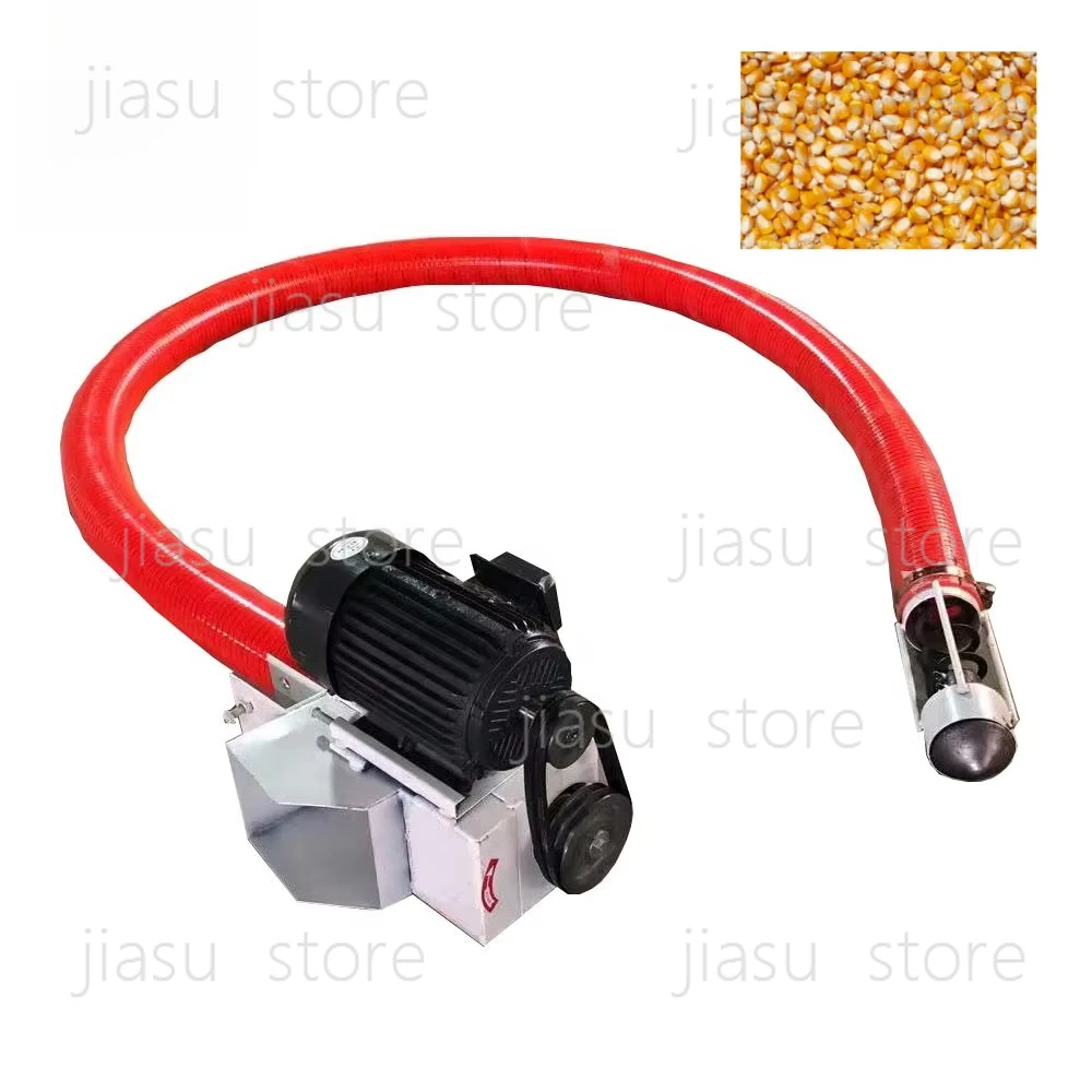 

DZJX Diesel Motor Type Agriculture Grain Flexible Auger Screw Conveyor Device Sand Cement Hose Suction Machine Price