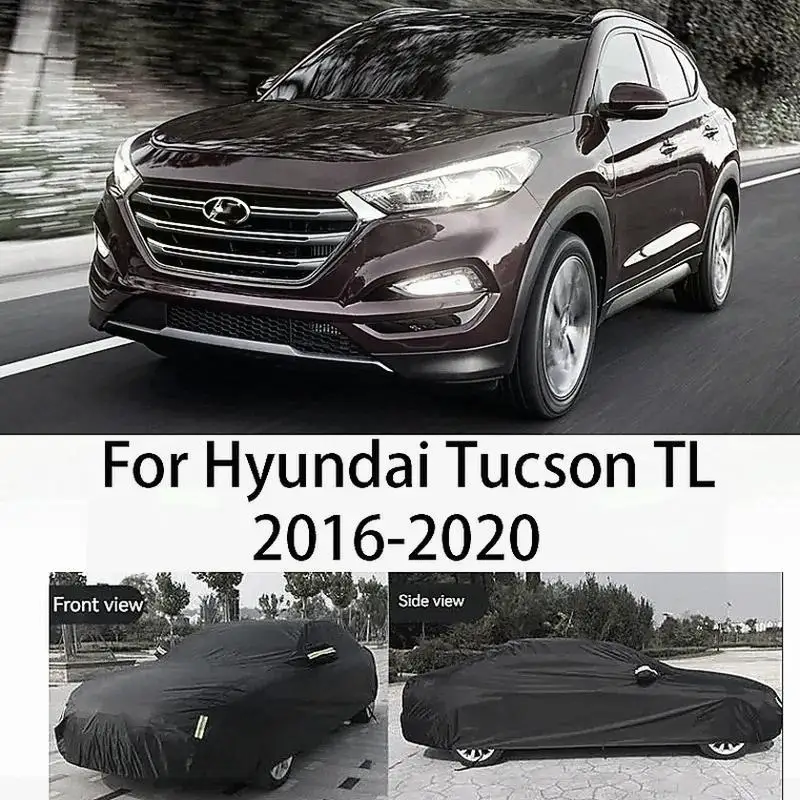 

For Outdoor Cotton Thickened Awning for Hyundai Tucson TL Anti Hail Snow Covers Waterproof Dustproof Car Covers
