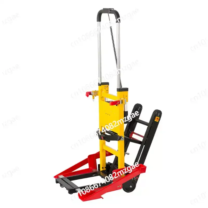 Safe Up and Down Stair Transfer System for Elderly - Electric Docking Vehicle with Stair Climbing Wheelchair for Easy Transport