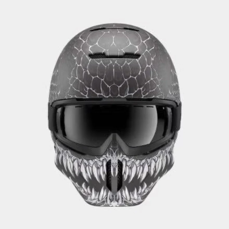 Original RUROC RG1 Snowmobile Helmets Anti-fogging Goggle Snowmobile Gear RUROC Snow Helmets Clearance Price CE Certified