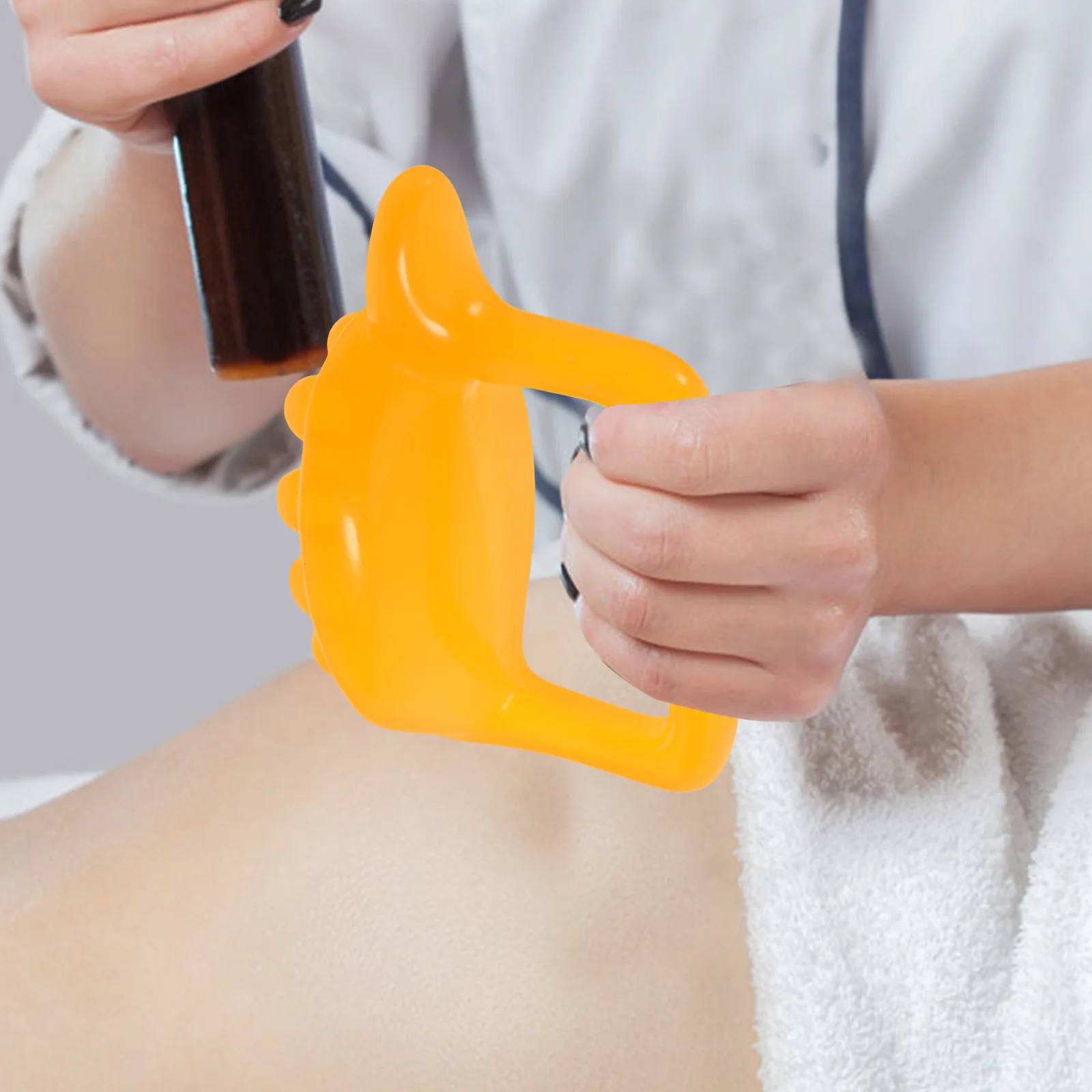 

1Pcs Portable Guasha Board Relieves Muscle Aches and Headaches Non-Scratch Surface Scraping Massage Tool for Wellness Routine