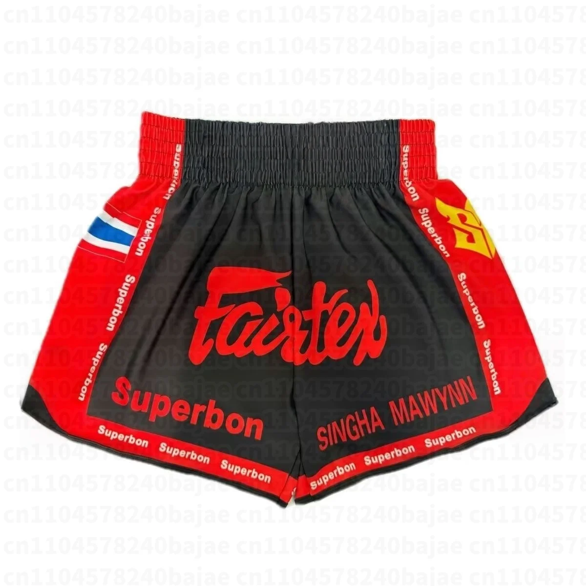 Boxhosen für Männer, Frauen und Kinder, bedruckte MMA-Shorts, Kampf- und Grappling-Shorts, Polyester-Boxhosen, Muay-Thai-Hosen, Thai-Boxshorts – Detail 4