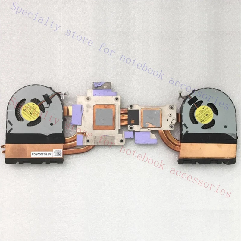 A+  For Dell Alien 15 R1 R2 Fan Radiator Module 0Y5VGY Original Fan Cooling