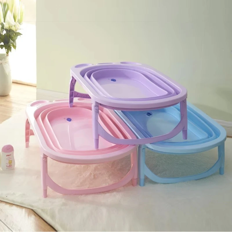 Foldable bathtub Foldable shower basin Comfortable folding baby bathtub Luxury newborn toddler bathtub Baby