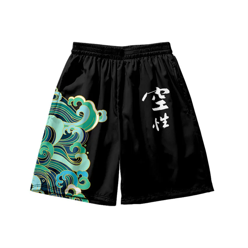 Dragon chinois imprimé en 3D pour hommes, objectifs amples et luxueux, décontracté, style ancien, Harajuku, été, nouveau