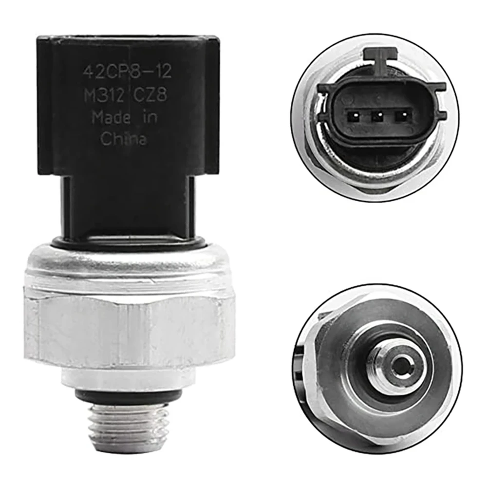 High Quality 42CP8-12 A/C Air Conditional Pressure Sensor For Hyundai NISSAN Power Steering Pressure Sensor Durability Accessory