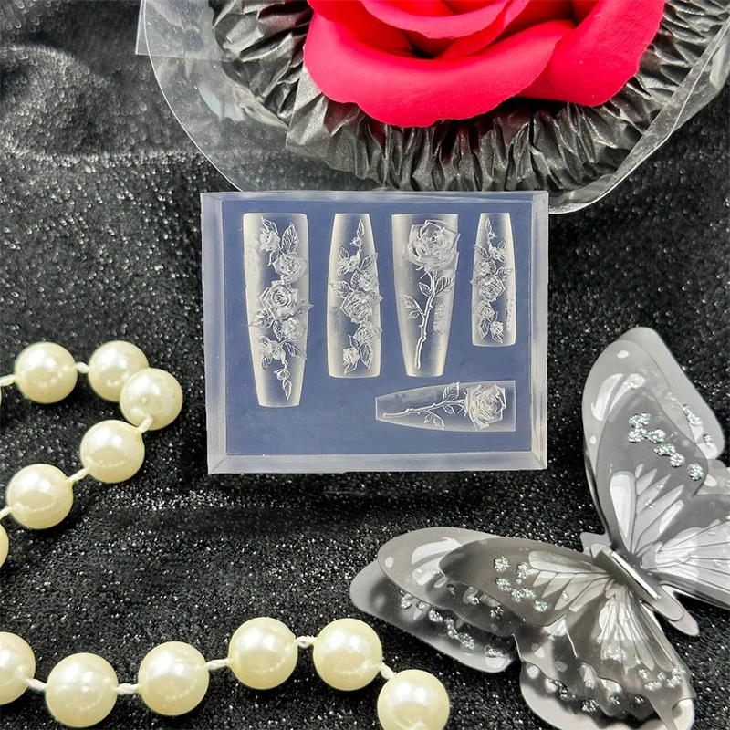 Z. Flexible Silikonformen für  – Nail Art Zone Bewertung und Preis