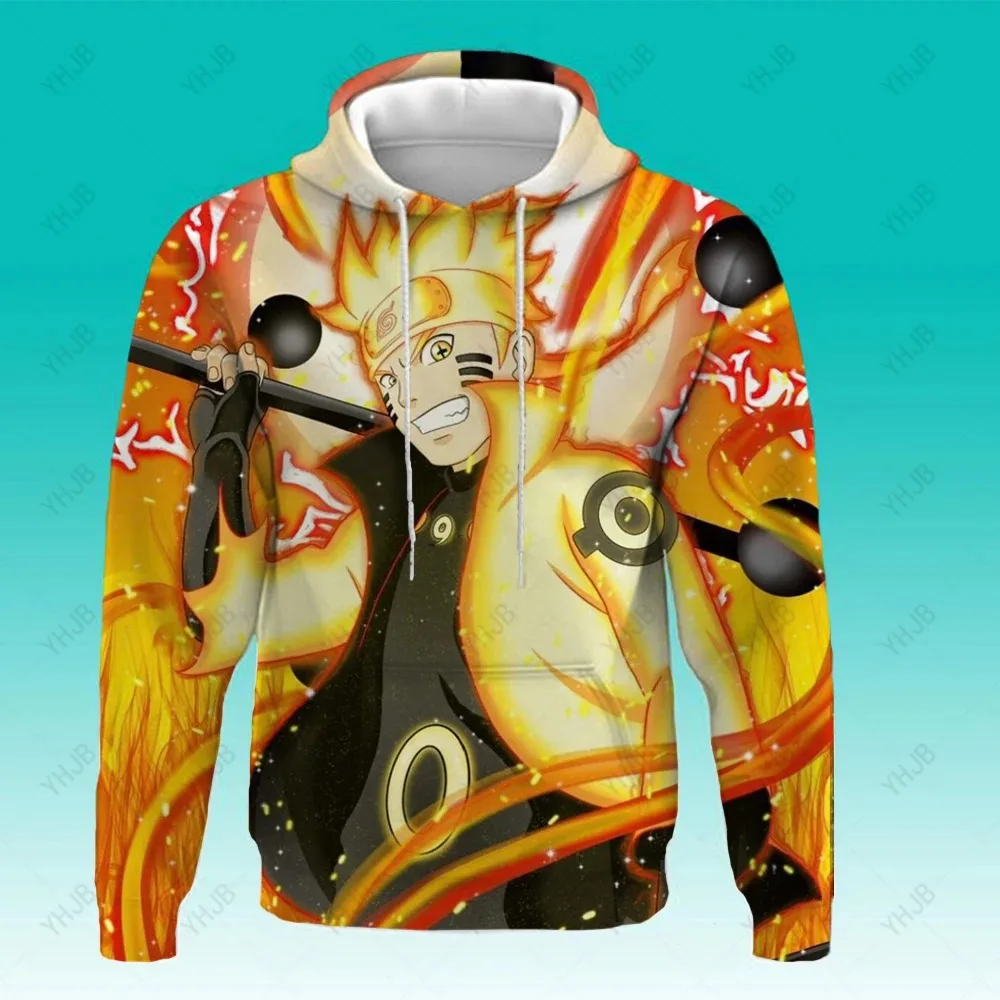 

Akatsuki Boys Girls Hoodie Kakashi Men's Hoodie Naruto 3D Printing New Pullover Pain Men's Hoodie Anime Sasuke Men's Clothing