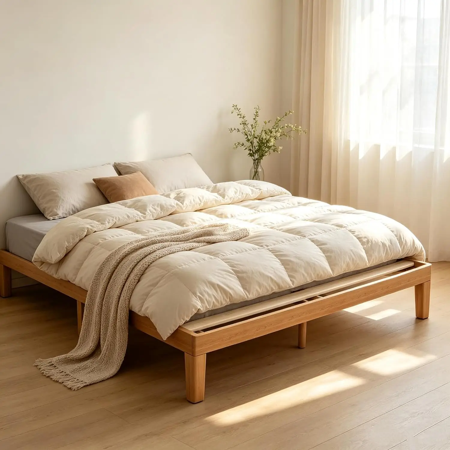 12 Inch King Bed Frame, 3.5