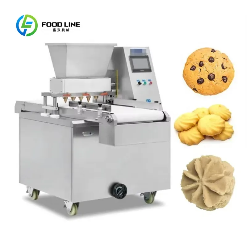 Customized Industrial Cookie Depositor Machine Full Automatic Butter Biscuit Making Equipment for Bakery Factory Commercial Use
