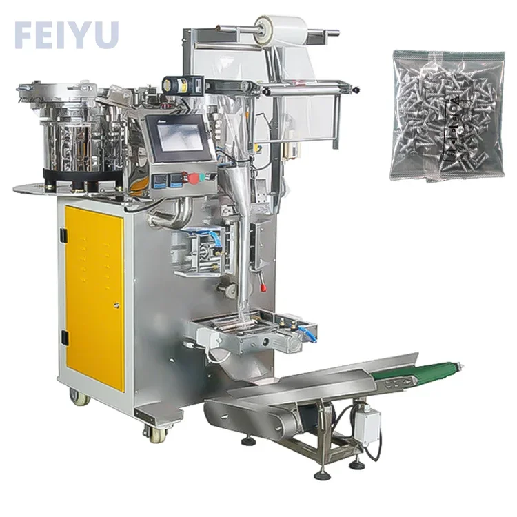 

Feiyu Machinery Automatic Screws Hardware Fastener Mixed Packing Packaging Machine for Small Parts, Bolts, Nails,Washer