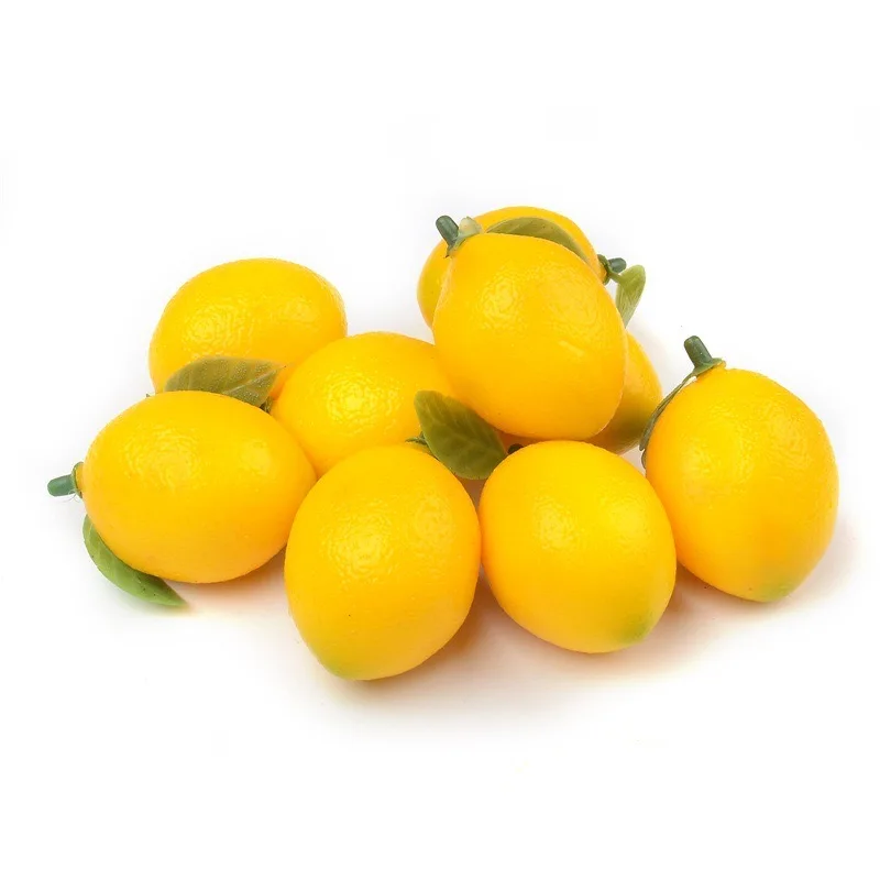 

5/20/50pcs Mini Artificial Lemon Fake Foam Fruits and Vegetables Berries For Wedding Christmas Decoration DIY Scrapbooking