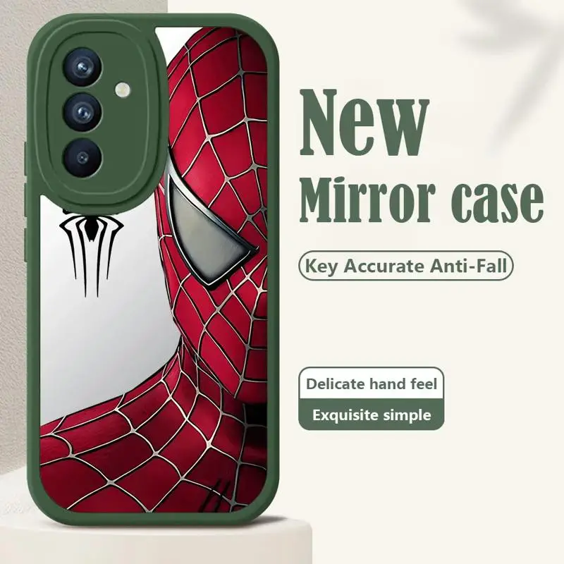 Marvel Sipider Man Case for Samsung Galaxy A72 A52 A54 A53 A13 A14 A32 A22 A23 A24 A21s A11 A33 A73 Silicone Shell