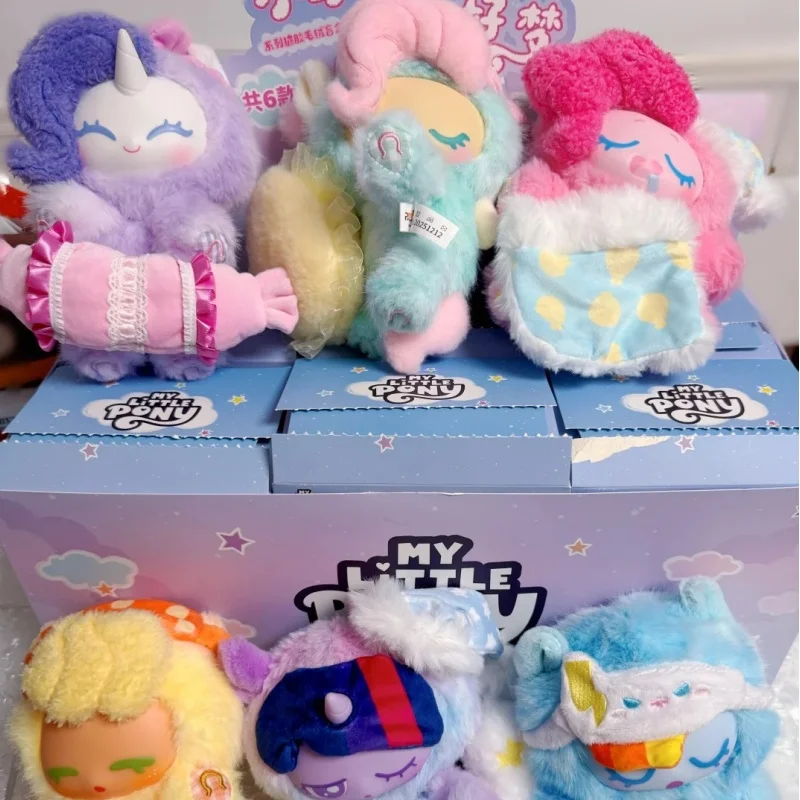 

Оригинальная серия My Little Pony Good Night: виниловые плюшевые фигурки в закрытой упаковке, милые подвески для сумок, игрушки, украшения, фигурки, подарочная коробка-сюрприз