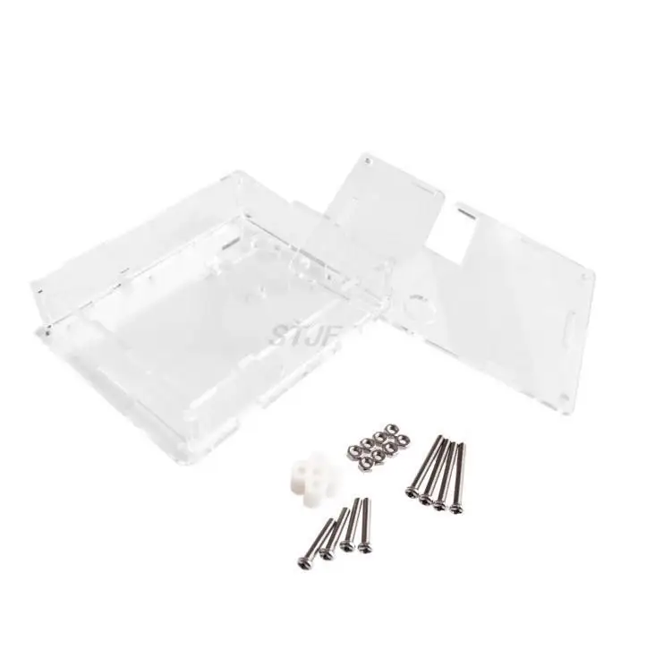 Clear Acrylic Case Shell Housing For LCR-T4 Transistor Tester ESR SCR/MOS