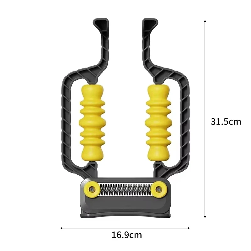 Ring Leg Roller Massager Calf Muscle Clamp Roller Yoga Fitness Auxiliary Roller for Calf Muscle Relaxation Relief Massager Tool