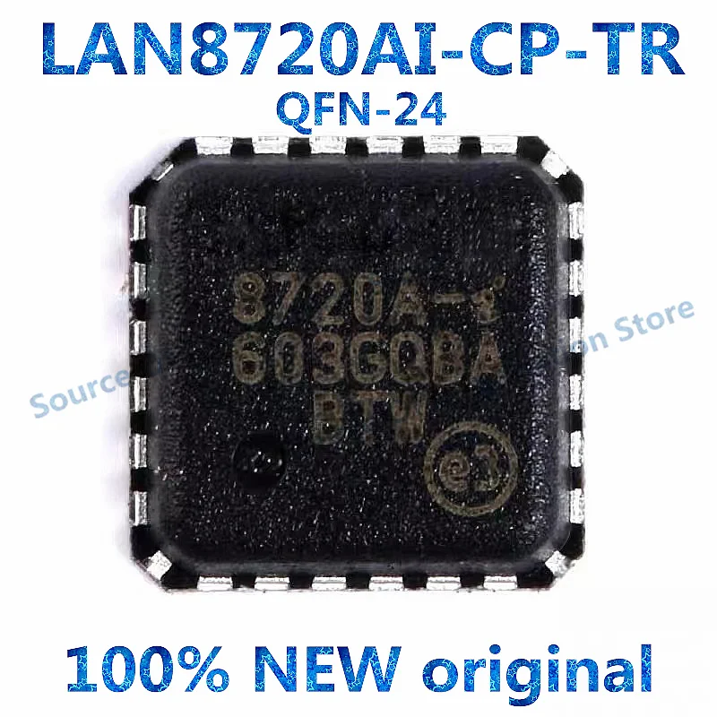 LAN8720AI-CP-TR Ethernet Transceiver IC Chip QFN-24 Network Device