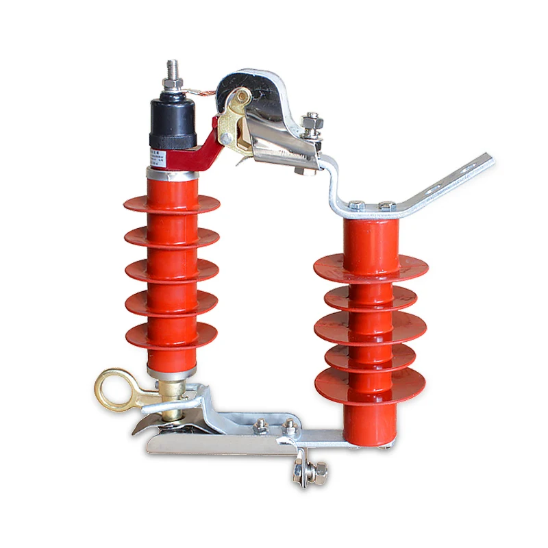 10kV outdoor power system arrester 10ka brass lightning protection zinc oxide grounding removable polymer
