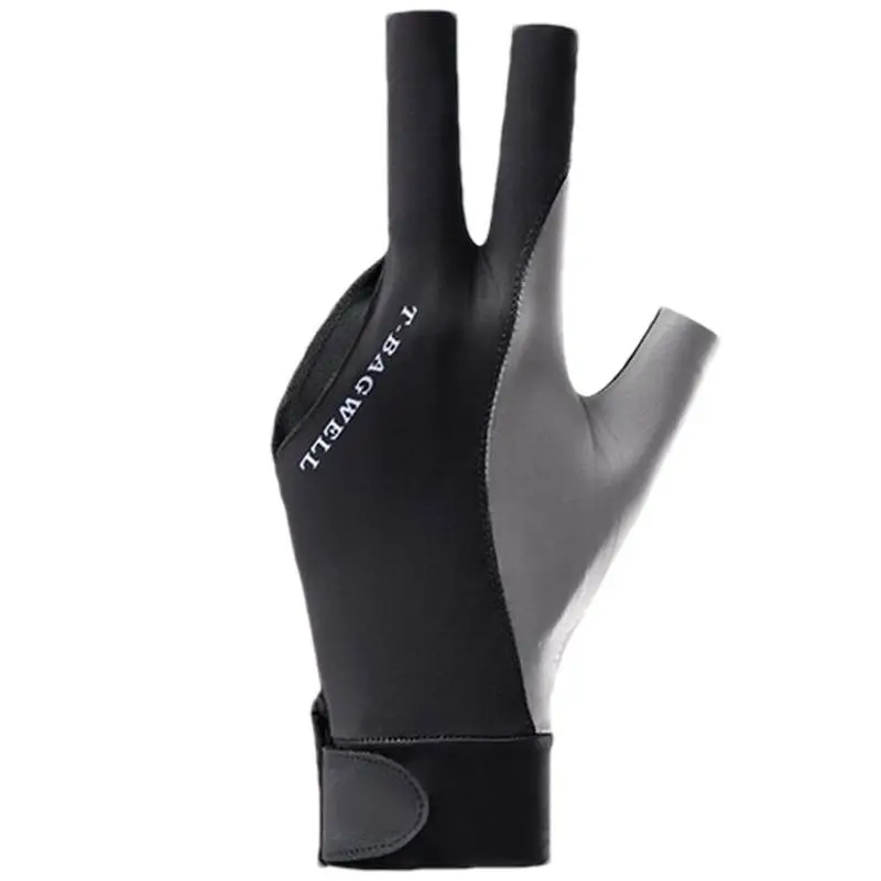 

Pool Cue Gloves Quick-Dry Breathable Game Gloves Professional Elastic Pool Gloves Non-Slip Mittens For Left Hand