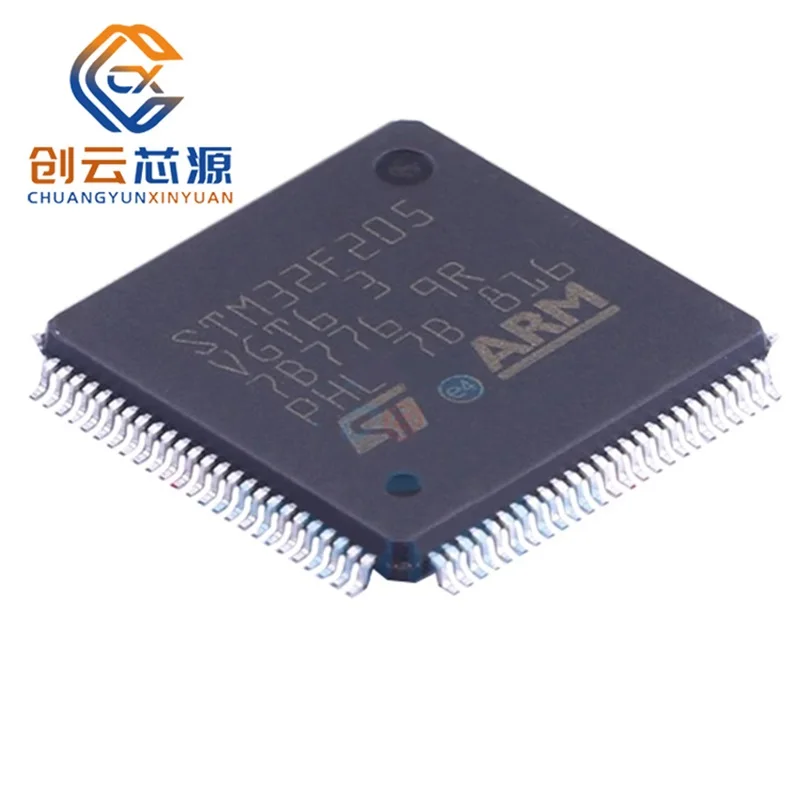 

1 pcs New 100% Original STM32F205VGT6 Arduino Nano Integrated Circuits Operational Amplifier Single Chip Microcomputer LQFP-100