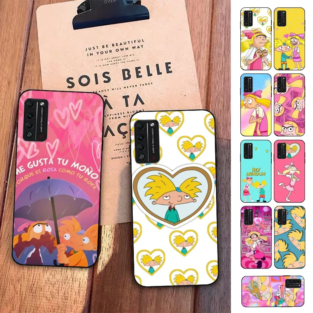 

H-Hey A-Arnold Phone Case For Huawei Honor 10 lite 9 20 7A 9X 30 50 60 70 pro plus Soft Silicone Cover