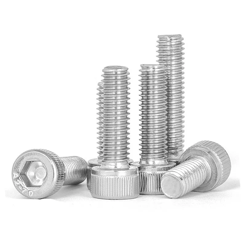 10pcs 1/4-20*3/8 1/2 5/8 2/1  Inch Length 304 Stainless Steel Us Unc Coarse Thread Allen Head Screw Cap Hex Hexagon Socket Bolt
