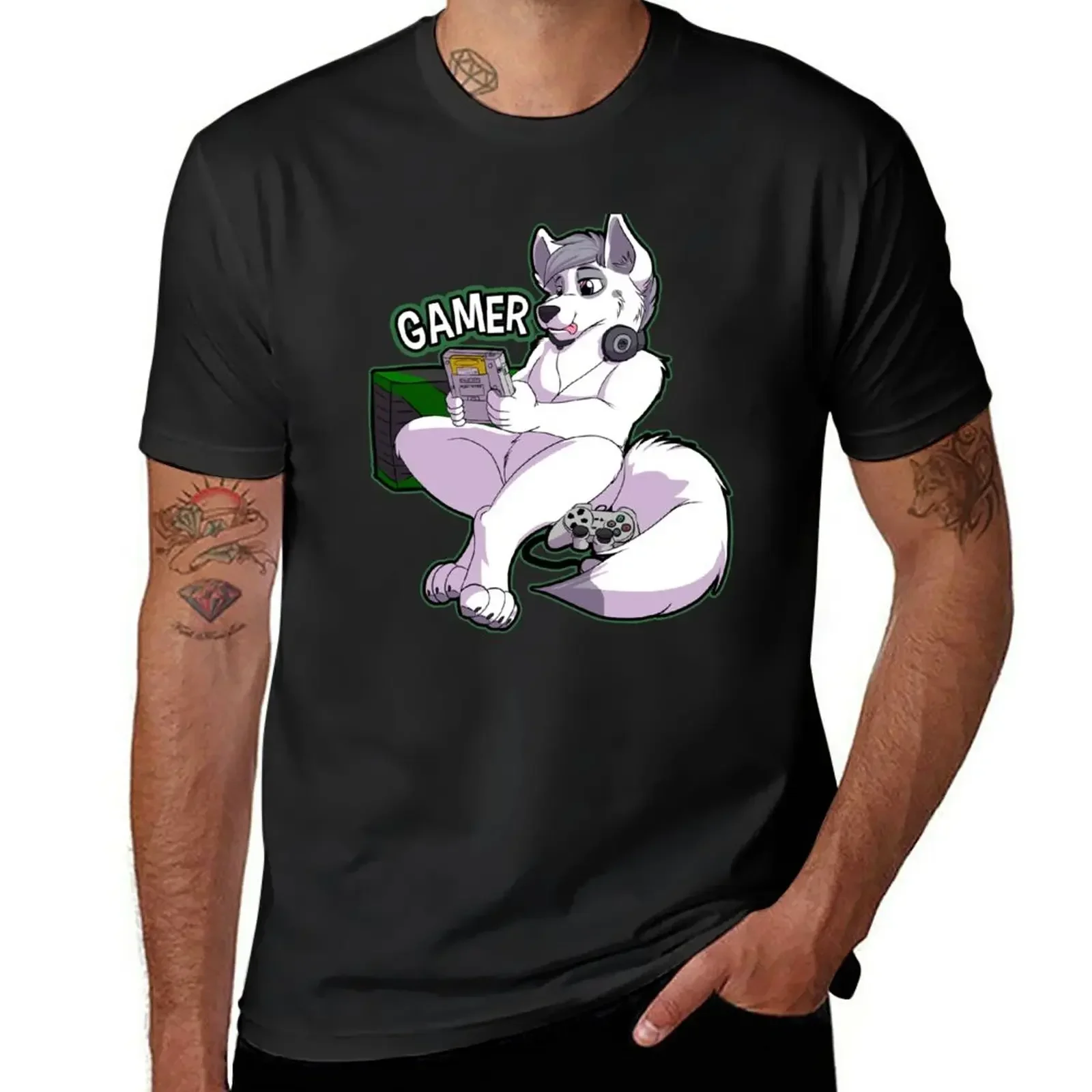 Gamer T-Shirt anime t shirts graphic shirts plain big and tall t shirts for men