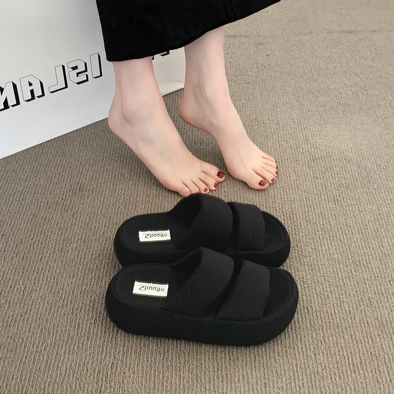 Women Flats Platform Slippers Casual Sandals Summer Shoes Woman 2025 Fashion Sport Beach Shoes Comfort Flip Flops New Slides