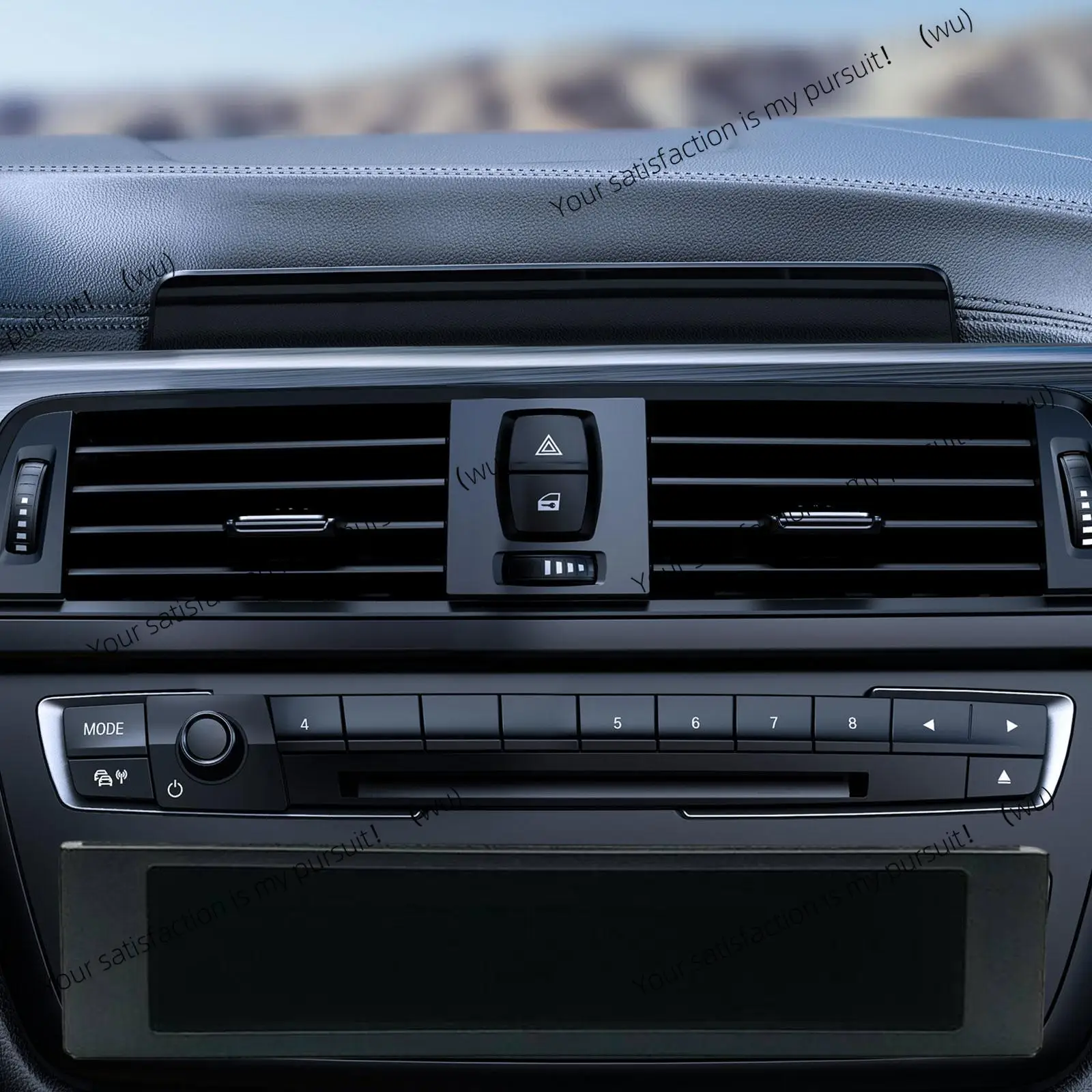 

Car stereo radio storage box Easy installation PP universal single Din storage compartment for stereo radios