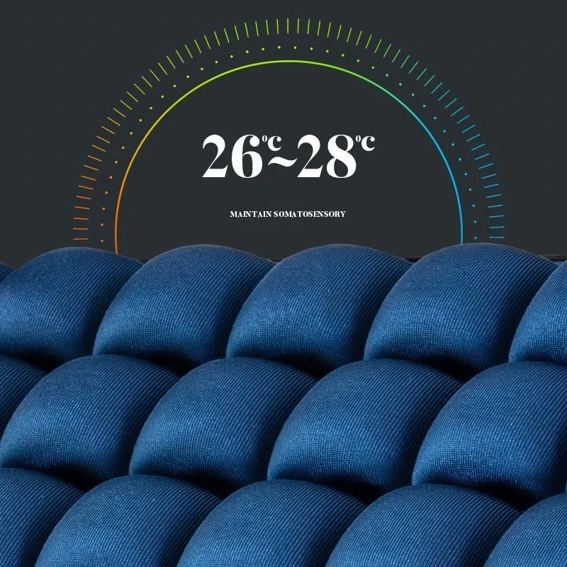 Polyurethane Spandex Fabric Air Cushion Slow Rebound Foam Butt Support Pad Pressure Release Seat Mat For Long Sitting