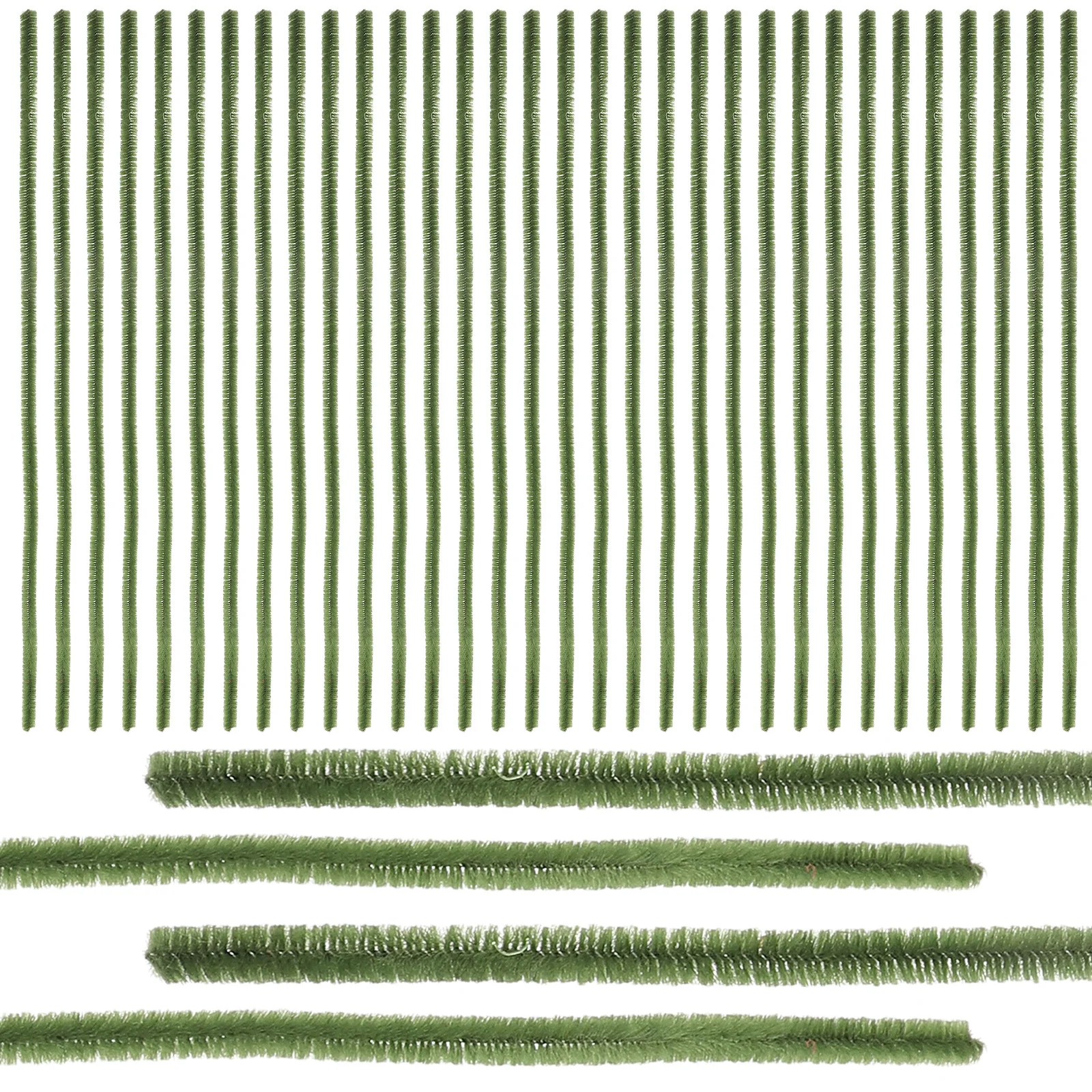 

200 шт. витые палочки «сделай сам», скручивающие стебли, гибкие стебли из синели, принадлежности для рукоделия, креативные средства для чистки инструментов ручной работы