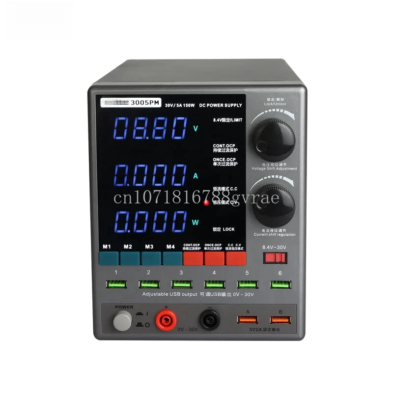 Sugon 3005PM 30V 5A Usb Output Laboratory Testing Digital Variable Dc Bench Power Supply