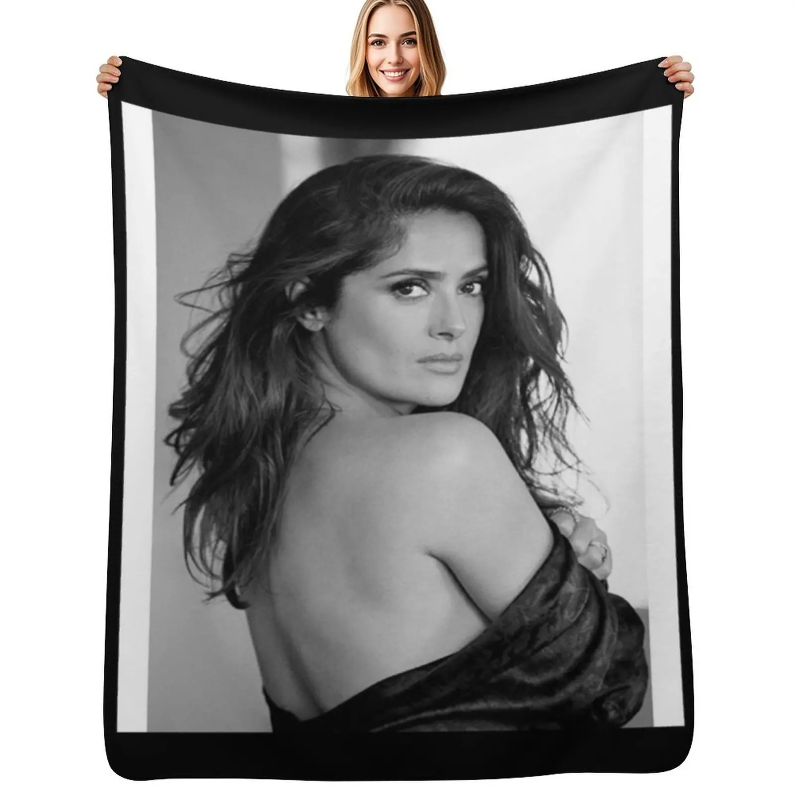 

Salma Hayek T-ShirtSalma Hayek Throw Blanket Fade Resistant Durable Throw Blanket
