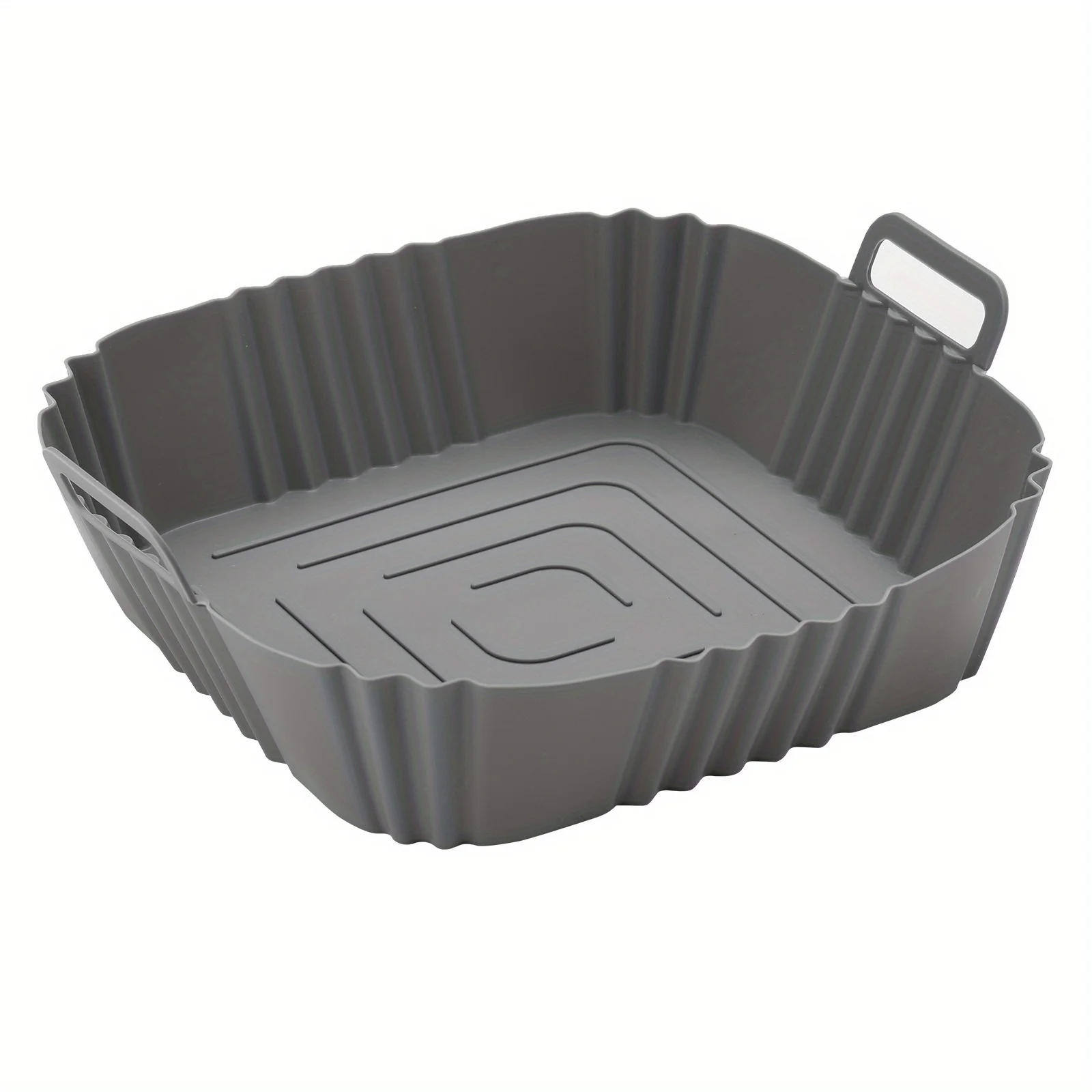 Reusable Non-Stick Silicone Air Fryer Liner Easy Clean Baking Tray for Pizza Fried Chicken