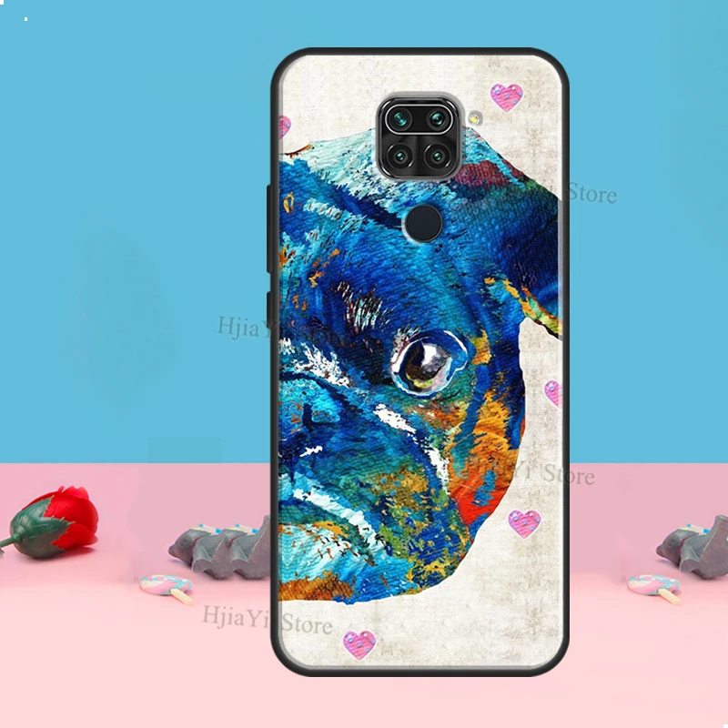 Pug Dog Case For Redmi Note 8 9 10 11 12 Pro Plus 10S 11S 12S Cover For Redmi 9C 10A 10C 12C Coque