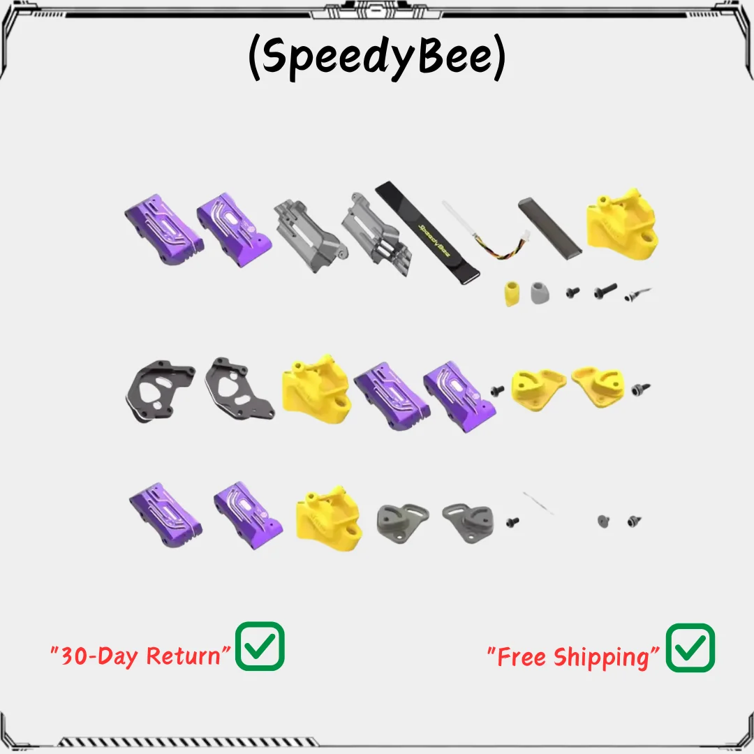 

Комплект обновления SpeedyBee Mario5 Mario 5, крепление D/E/F, винты для охлаждающей боковой пластины для RC FPV O4 PRO, аксессуары для дронов Air Unit