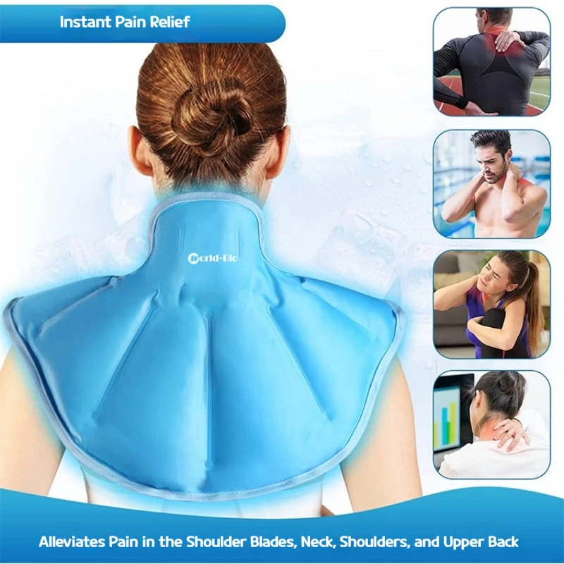 

Gel protector can be reused gel ice bag shoulder neck cold and hot compress bag sports physiotherapy ice bag