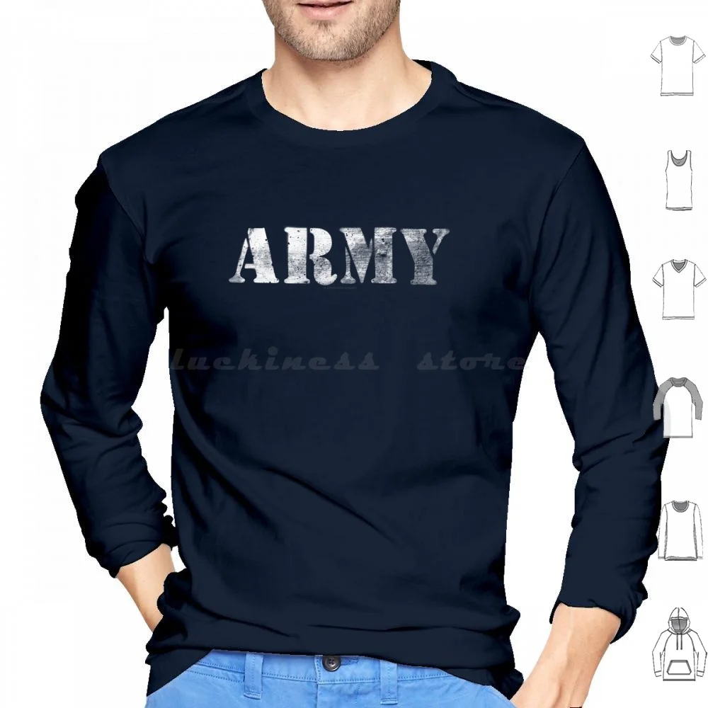 Army Vintage Hoodies Long Sleeve Army War Soldier Guns Marines Cat Gym Us Army Veteran Usa Police Army Mom Camo