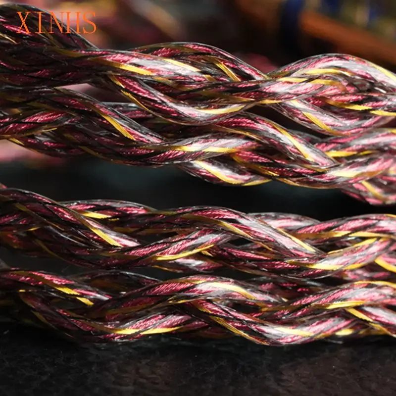 

XINHS новая флагманская серия 4-ядерный Sun God S55 графеновый сплав + серебро HIFI наушники линия обновления настраиваемые MMCX, 0,78 2PIN