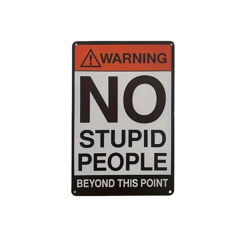 1pc Rustic Metal Tin Sign 