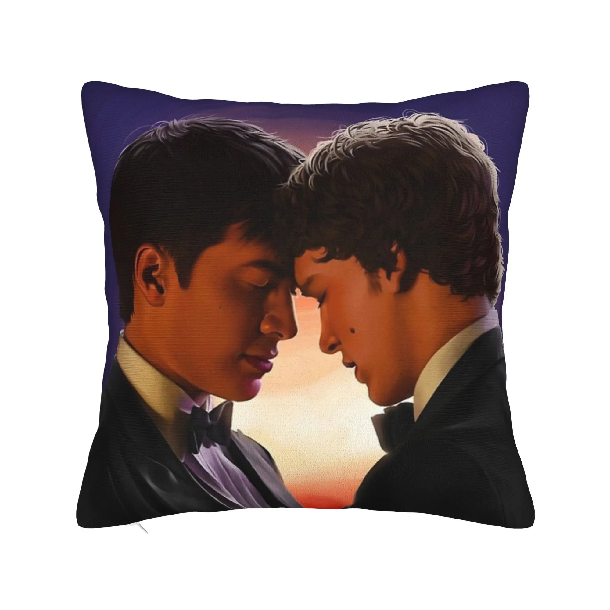 Pillow Case Heated Rivalry Poster Soft  Pillow Cover For Sofa Bedroom Home Decor Morden Pillowcases