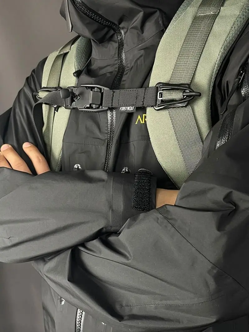 Tactical Backpack Chest Fixed Strap Chest Strap Magnetic Quick Release Button Utx Chest Buckle