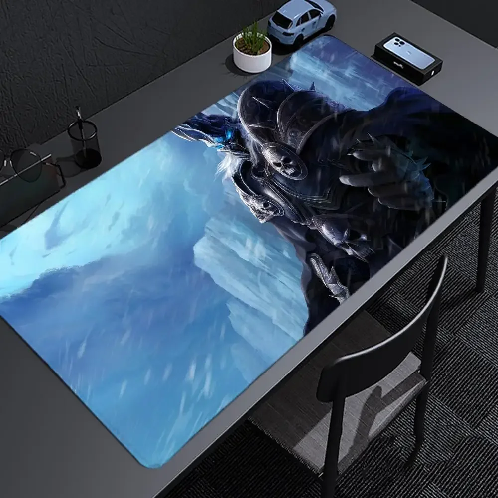 World Of Warcraft Lich King Mousepad Large Gaming Mouse Pad LockEdge Thickened Computer Keyboard Table Desk Mat