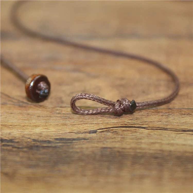 Miredo jewelry wholesale simple ceramic necklaces women\'s coin wood collar stone boho necklace pendant Dropshipping #1460