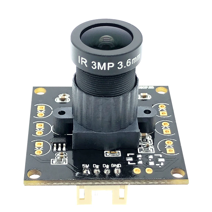 Surveillance camera 3MP 1/2.7 3.6mm lens 1080P Full Hd MJPEG 30fps High Speed Linux UVC USB Camera Module