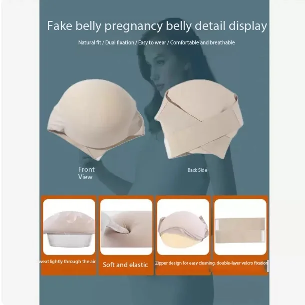 Lightweight and Breathable Silicone Memory Foam Belly, Suitable for Performance Props